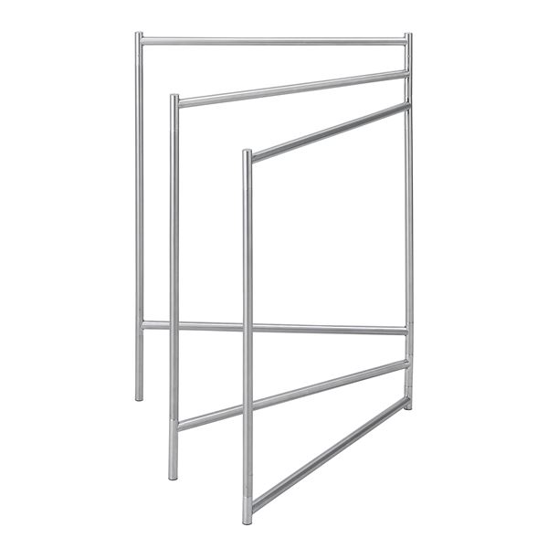 インテリア 物干しスタンド/洗濯物干し 【タオルスタンド 幅64cm】 ステンレス 折りたたみ整理 収納 可 『PORISH』 送料無料の通販は 5,397円