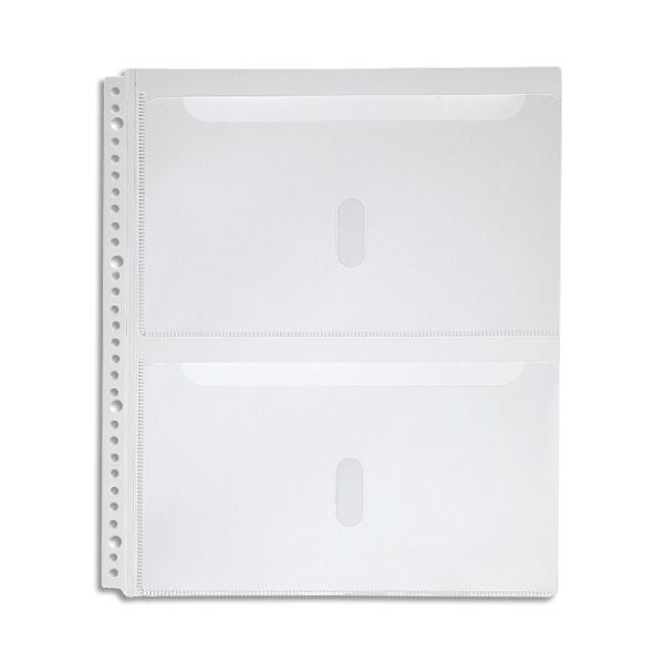 (まとめ) キングジム スキットマン 取扱説明書ファイル専用ポケット 2段タイプ A4タテ 2・4・30穴 2630PA 1パック(4枚) 【×30セット】 送料無料の通販は