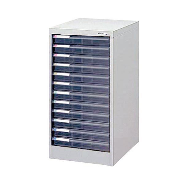 アバンテV2 フロアケース A4タテ 浅12段 ニューグレー AF-12 1台 送料無料の通販は