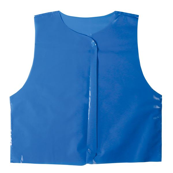 （まとめ）ビニール製衣装ベース Cサイズ（約38cm） ベスト 青 （10枚入） 【×10個セット】 送料無料の通販は 7,263円
