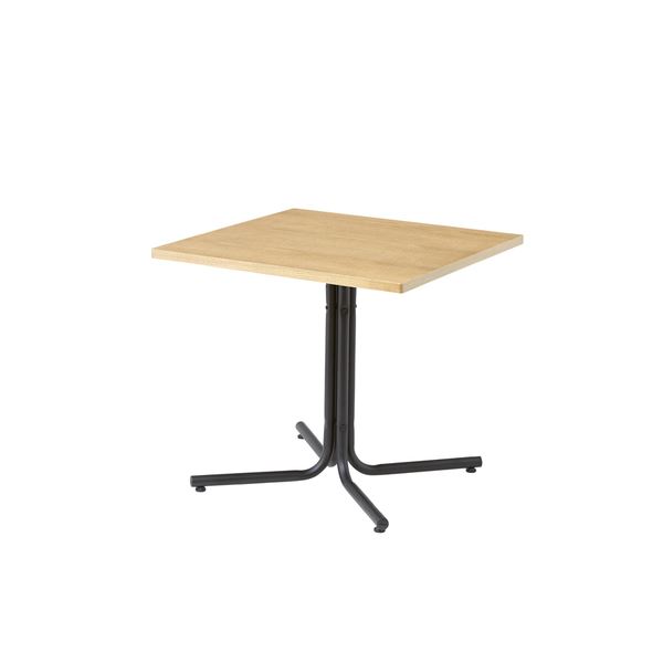 サイドテーブル エンドテーブル コーナーテーブル 小型 脇台 机 ミニテーブル 幅75cm ナチュラル 正方形 金属 スチール ダリオ カフェテーブル リビング ダイニング インテリア家具 送料無料の通販は