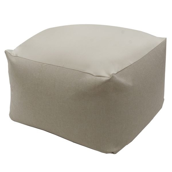 カバーリング ビーズクッション/ビッグクッション 【Lサイズ ベージュ】 洗える ウォッシャブル カバー 〔リビング雑貨 生活雑貨〕 送料無料の通販は