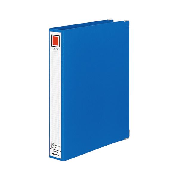 まとめ) TANOSEE インデックス（PP） A4タテ 2穴 5色5山 1セット