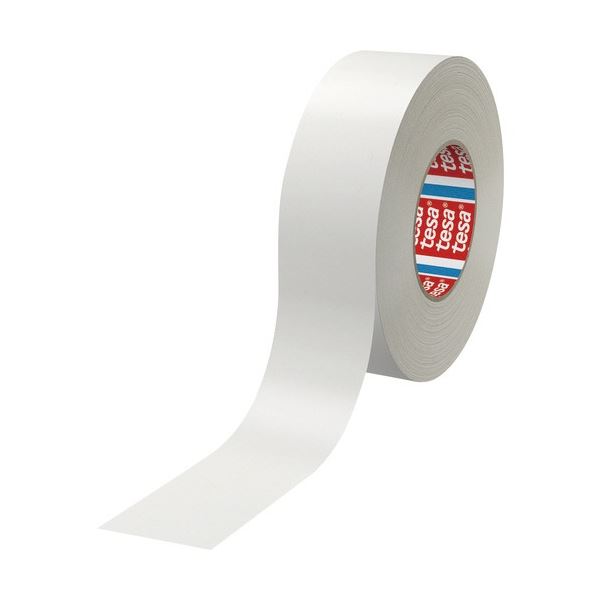 テサテープ 補修用布テープ 白 50mm×25m 4651-50-25-W 1巻 優れた接着力で粗い面もしっかり補修 白い布テープで頼れるテサテープ50mm×25mが登場 送料無料の通販は 6,897円