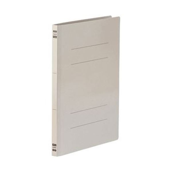 (まとめ)TANOSEE フラットファイルPPラミネート表紙タイプ A4タテ 150枚収容 背幅17.5mm グレー 1セット(30冊:10冊×3パック)【×10セット】 送料無料の通販は