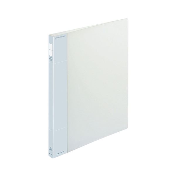 (まとめ) コクヨ ポップリングファイル(スリム) A4タテ 2穴 100枚収容 背幅21mm 透明 フ-PS410T 1冊 【×30セット】 送料無料の通販は