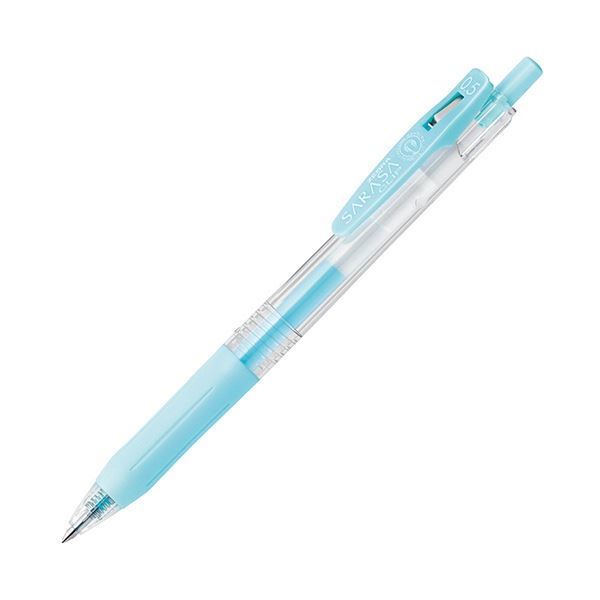 (まとめ) ゼブラ ゲルインクボールペン サラサクリップ 0.5mm ミルクブルー JJ15-MKBL 1本 【×100セット】 青 送料無料の通販は 8,889円