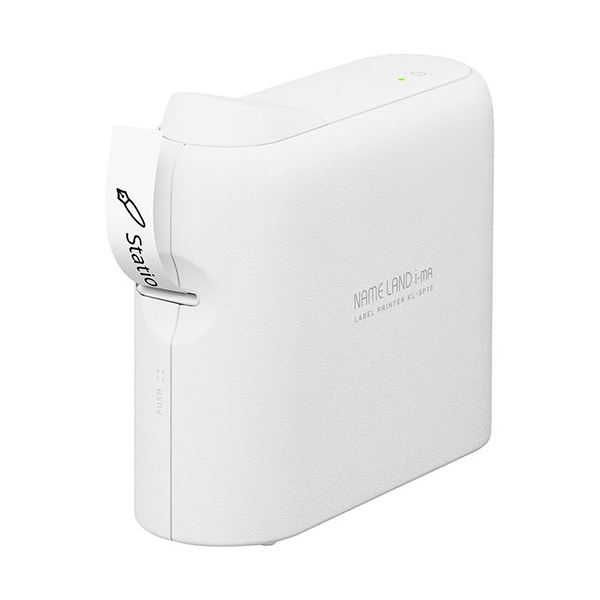 カシオ計算機 CASIO ラベルプリンター ネームランドi-ma スマホ専用モデル KL-SP10 スマホにぴったりのコンパクトなラベルプリンター、あなたのスマホをネームランドi-maに変えるKL-SP10 送料無料