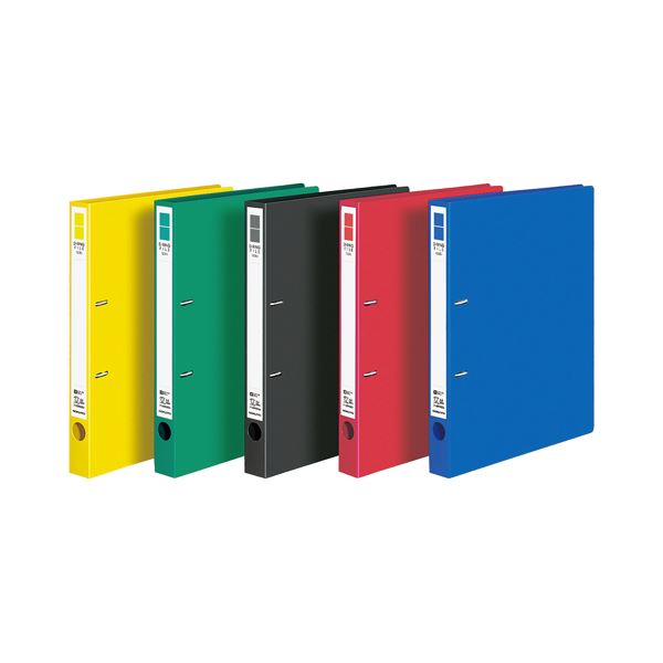 (まとめ) コクヨ Dリングファイル（ER） A4タテ 2穴 200枚収容 背幅34mm 黄 フ-UDR420NY 1冊 【×30セット】 送料無料の通販は