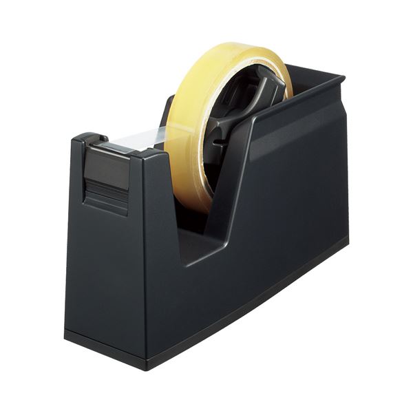 (まとめ) コクヨ テープカッター カルカット 大巻・小巻両用 黒 T-SM100D 1台 【×10セット】 送料無料の通販は