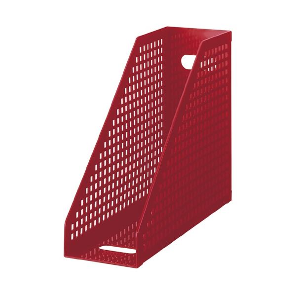 セキセイ シスボックス フリー型 A4 背幅105mm 赤 SBX-87 1セット(10個) 送料無料の通販は 10,790円