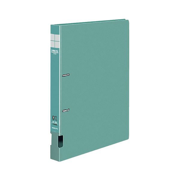 (まとめ) コクヨ DリングファイルS型 再生PP表紙 A4タテ 2穴 200枚収容 背幅34mm 緑 フ-FD420G 1冊 【×30セット】 送料無料の通販は
