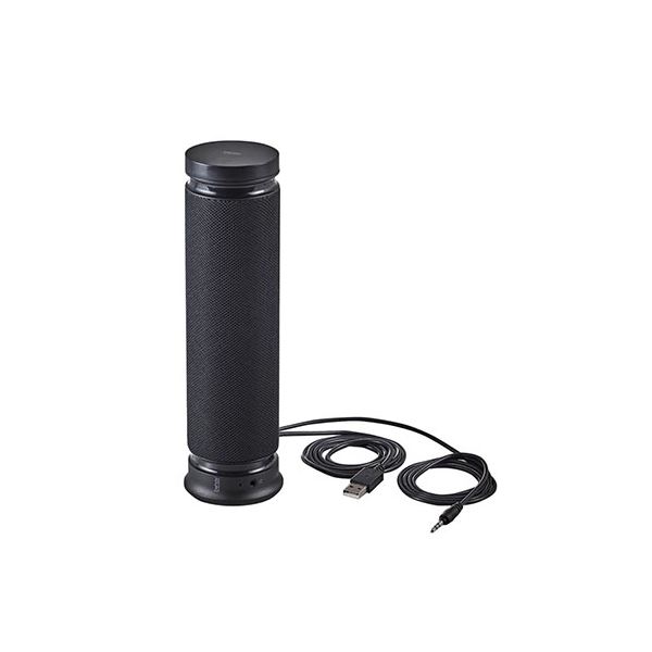 サウンドバー風スピーカー behav 有線 Bluetooth両対応 ブラック SP-PC パソコン BS01UBK 黒 ワイヤレス・有線両対応で、どんな場所でも自由に設置できる エレコムのスピーカー風サウンドバー behav ブラック 黒 送料無料の通販は 7,027円