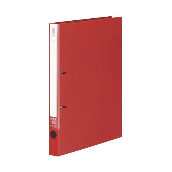 （まとめ）コクヨ リングファイル（NEOS）A4タテ 2穴 180枚収容 背幅27mm カーマインレッド フ-NE420NR 1セット（10冊） 〔×3セット〕 まとめ）コクヨ リングファイル（NEOS）A4タテ 2穴 180枚収容 背幅27mm