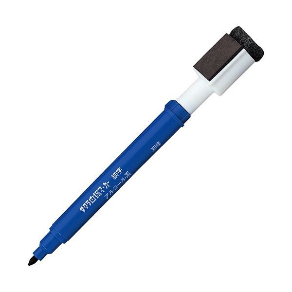 (まとめ) サクラクレパス 白板マーカー 細字用イレーザーキャップ付(マグネット付) あお WBK-SG-JAN#36 1本 【×20セット】 送料無料の通販は
