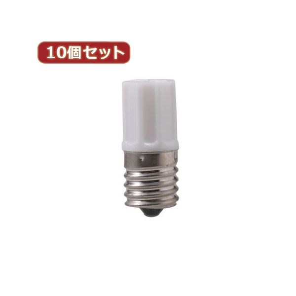 （まとめ）YAZAWA 10個セット グロー球 4〜10形用 口金E17 FG7E1PX10【×5セット】 送料無料