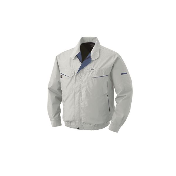 KU90470 空調服 R 綿・ポリ混紡 シルバー 3L