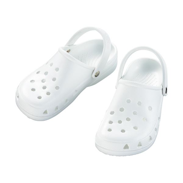 （まとめ）エバロンサンダル レディース ホワイト Lサイズ 1足 〔×3セット〕 まとめ）エバロンサンダル レディース ホワイト Lサイズ 1足 ×3