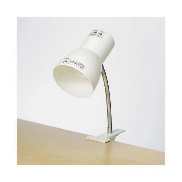 （まとめ）朝日電器 クリップライト SPOT-BLNE26C（PW）（×5セット） 明るさ満点 朝日電器のクリップライト SPOT-BLNE26C（PW）が5個セットでお得 送料無料