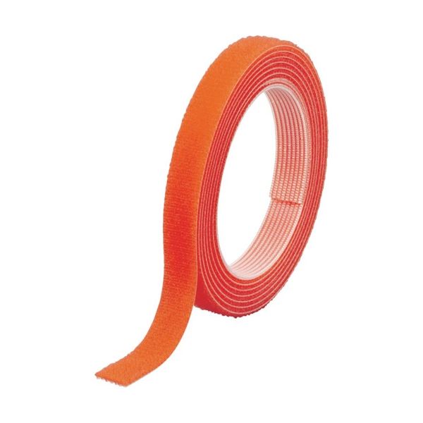 (まとめ) TRUSCO マジックバンド 結束テープ 両面 幅20mm×長さ5m オレンジ MKT-20V-OR 1巻 【×5セット】 送料無料の通販は