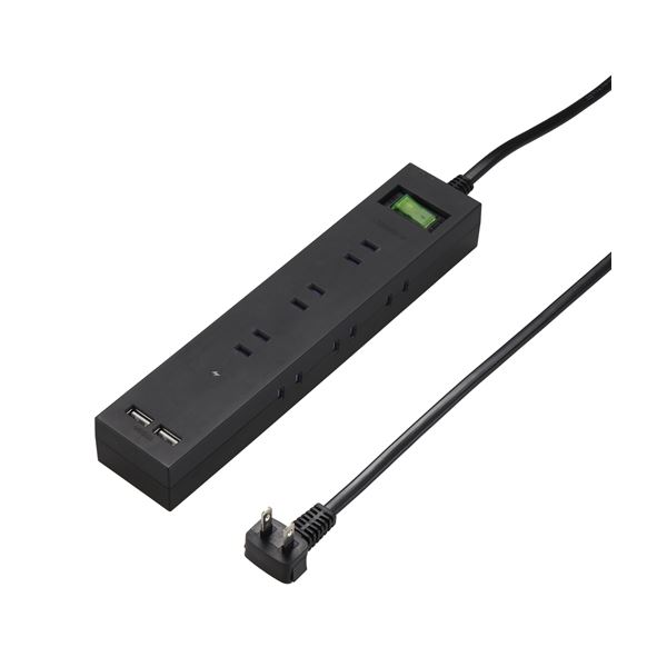 5個セット YAZAWA 3方向から挿せる9個口USBタップ ブラック H6BK11122UBKX5 黒 送料無料の通販は