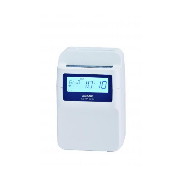 アマノ コネクテッドタイムレコーダー MX-3000 多様な働き方を1台で簡単管理 時刻を記録し、時間を集計する便利なクラウドサービス付きタイムレコーダー MX-3000 送料無料