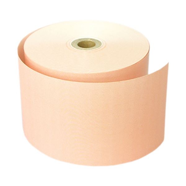 小林 カラーサーマルロール紙 58mm幅×63m巻 オレンジ 23-400300-08 1箱(8巻) 鮮やかなオレンジが目を引く 目立つカラーサーマルロール紙で彩る58mm幅×63m巻 色彩豊かな世界をお楽しみください 送料無料