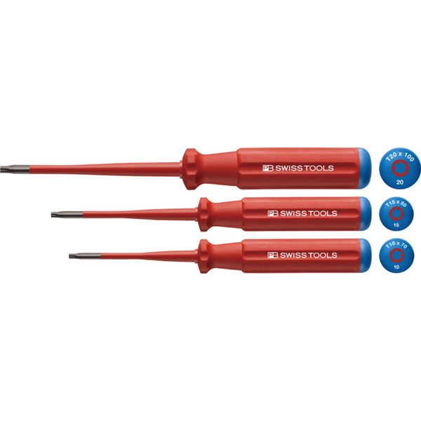 PB SWISS TOOLS 5549SL エレクトロ絶縁スリムドライバーセット スリムながら絶縁性抜群 パワフルなエレクトロドライバーセット、PB SWISS TOOLS 5549SL 送料無料の通販はドライバー