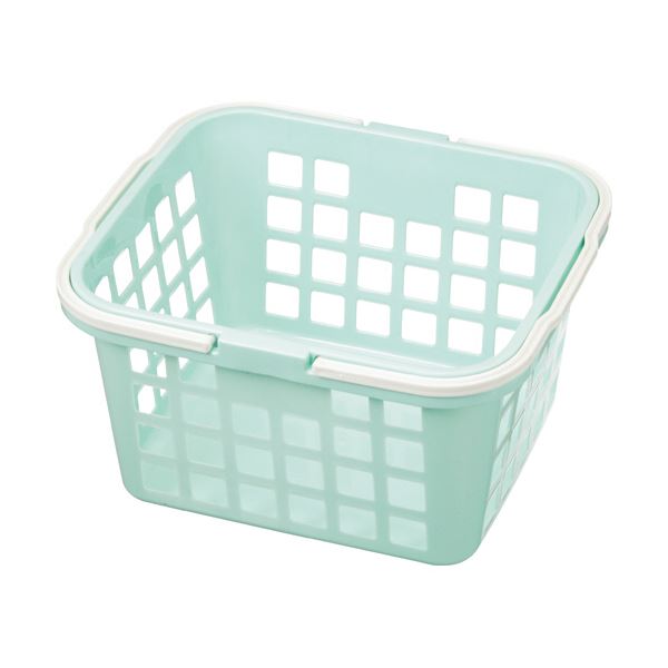 （まとめ）アサヒ化成 サンテール バスケット#28 ミントブルー K-0228 1個 【×30セット】 青 送料無料の通販は