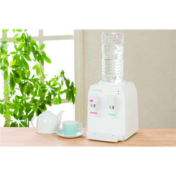 コンパクトウォーターサーバー AQUACUBE2 ホワイト 白