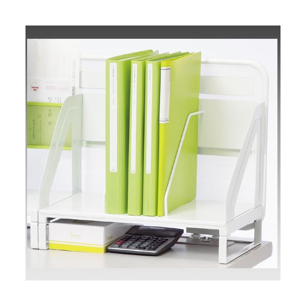 (まとめ) リヒトラブ ブックスタンド 白 A-7345-0 1台 【×5セット】 送料無料の通販は