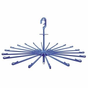 〔20個セット〕 洗濯物干し 洗濯ハンガー 直径約83cm ストッパー付き 折りたたみ可 パラソルハンガー アームハンガーST 洗濯用品 洗濯物をたっぷり干せる パラソルハンガーST 送料無料