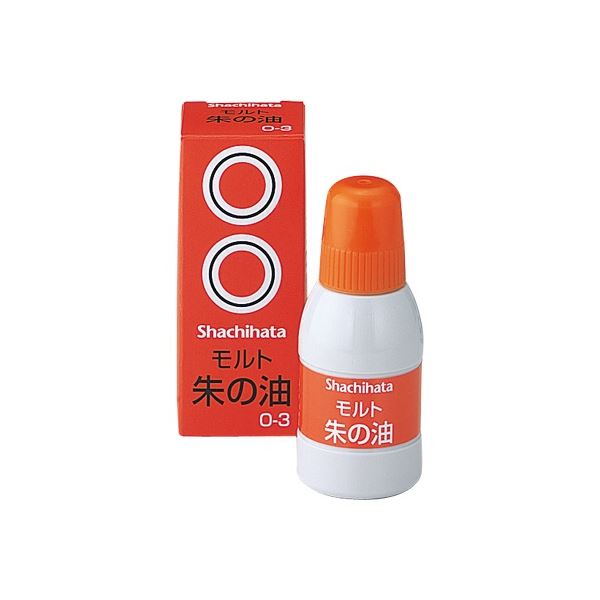 (まとめ) シヤチハタ モルト朱の油 大 O-3 1個 【×20セット】 朱の油の極み、大胆なるシヤチハタのモルト 驚きの20個セットで、あなたの印鑑ライフを彩ります 送料無料の通販は