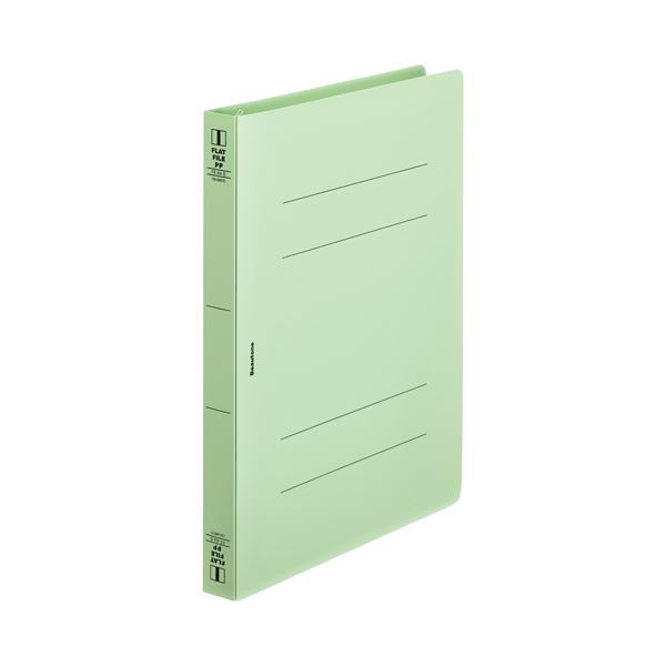 (まとめ）ビュートン フラットファイルPP 厚とじA4S FF-A4SW-GN【×20セット】 送料無料の通販は 5,914円