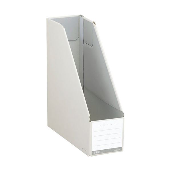 （まとめ）コクヨ ファイルボックス(NEOS)スタンドタイプ A4タテ 背幅102mm オフホワイト フ-NEL450W 1セット(10冊) 【×3セット】 白 送料無料の通販は 16,203円
