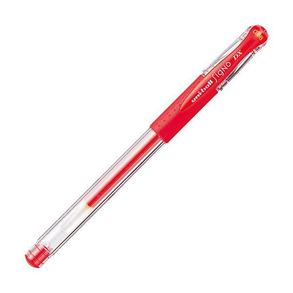 (まとめ) 三菱鉛筆 ゲルインクボールペン ユニボール シグノ 極細 0.38mm 赤 UM151.15 1本 【×100セット】 送料無料の通販は