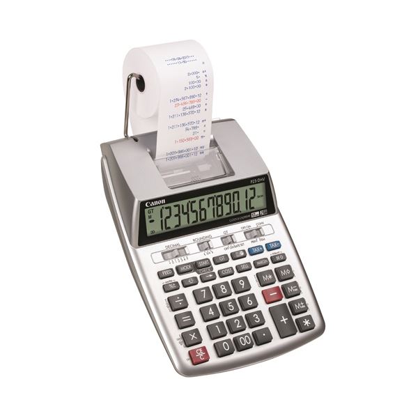 キヤノン プリンタ電卓P23-DHV-3 2色印字 12桁 2279C005 1台 送料無料