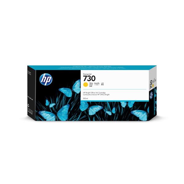 HP（Inc.） HP730 インクカートリッジ イエロー 300ml P2V70A 黄 鮮やかな黄色、300mlのインクカートリッジ、HP730 色彩の魔術師が創り出す、夢のような黄金の輝き 黄 送料無料