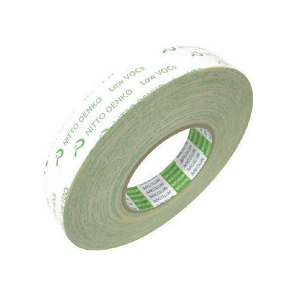 (まとめ) 日東電工 低VOC再はく離可能両面テープ No.000E 40mm×20m 5000E-40 1巻 【×3セット】 送料無料の通販は 5,953円