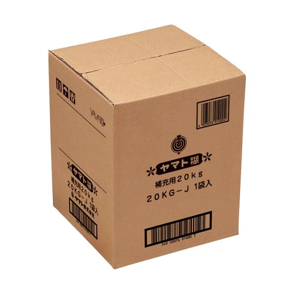 ヤマト ヤマト糊 補充用 20kg20KG-J 1個 地球にやさしい、安全なでんぷんのりの究極補充 20kgのヤマト糊、環境に優しい選択肢20KG-J 送料無料の通販は