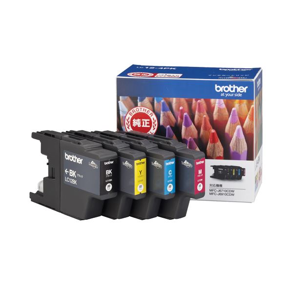 まとめ） ブラザー インクジェットカートリッジ LC113C シアン 1個入