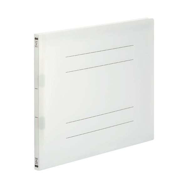 （まとめ）TANOSEE フラットファイル（再生PP）A3ヨコ 150枚収容 背幅18mm クリア 1パック（5冊）【×5セット】 送料無料の通販はその他ファイル・バインダー