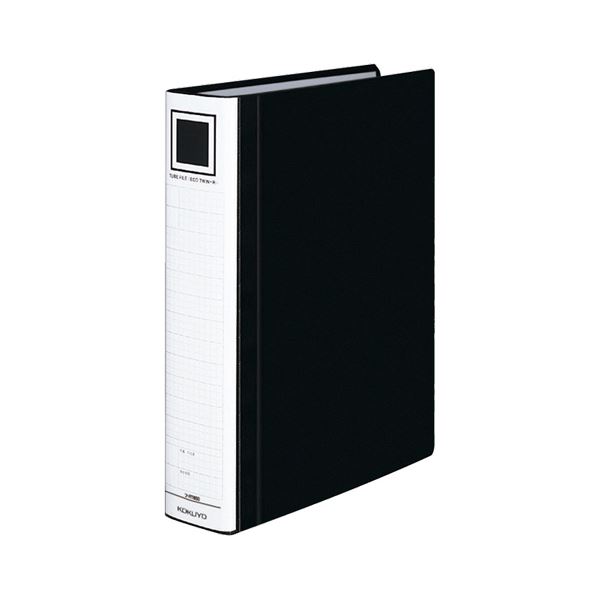 (まとめ) コクヨ チューブファイル(エコツインR) A4タテ 500枚収容 背幅65mm 黒 フ-RT650D 1冊 【×10セット】 送料無料の通販は 13,804円