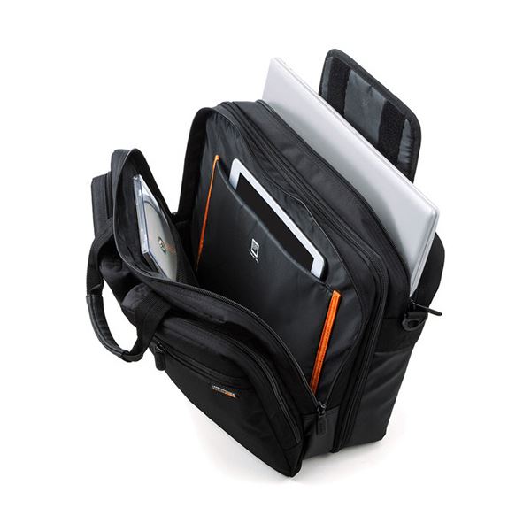 まとめ）3WAYビジネスバッグ(出張用) 15.6インチワイド対応 ブラック