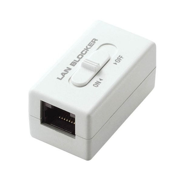 RJ-45中継コネクタ 10/100BASE-TX対応 LD-DATABLOCK01 1個 【×10セット】 送料無料の通販は