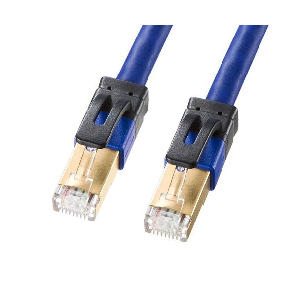 カテゴリ7ALANケーブル 配線 KB-T7A-05BL 超高速10Gbps、広範囲な1000MHz伝送帯域を実現した次世代カテゴリ7ALANケーブル KB-T7A-05BL 送料無料の通販は 8,699円