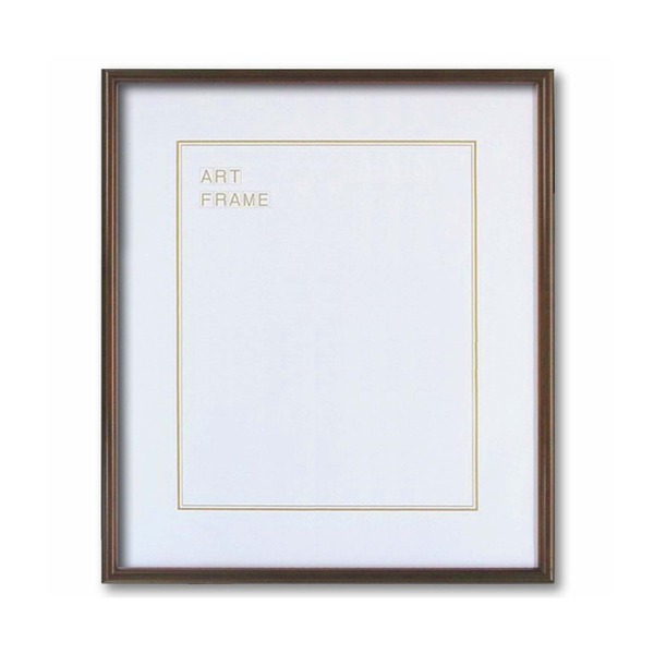 木製額縁　大全紙　アクリル仕様　ダークブラウン 木製額 〕 デッサン額 大全紙サイズ 727×545mm ブラウン 温かみのある木製