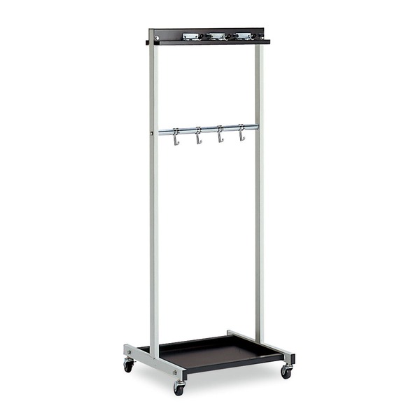 モップハンガー 清掃用品整理 収納 RC型 コンパクト 6本掛け 幅53.6×奥行50.5×高さ137.5cm 掃除用品 生活雑貨 お掃除用品 送料無料