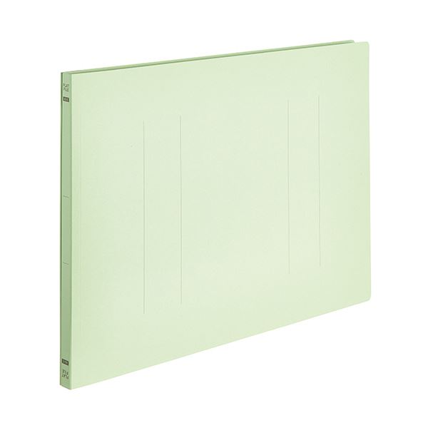 （まとめ）TANOSEEフラットファイルE(エコノミー) A3ヨコ 150枚収容 背幅18mm グリーン 1パック(10冊) 【×3セット】 緑 送料無料の通販は 8,950円