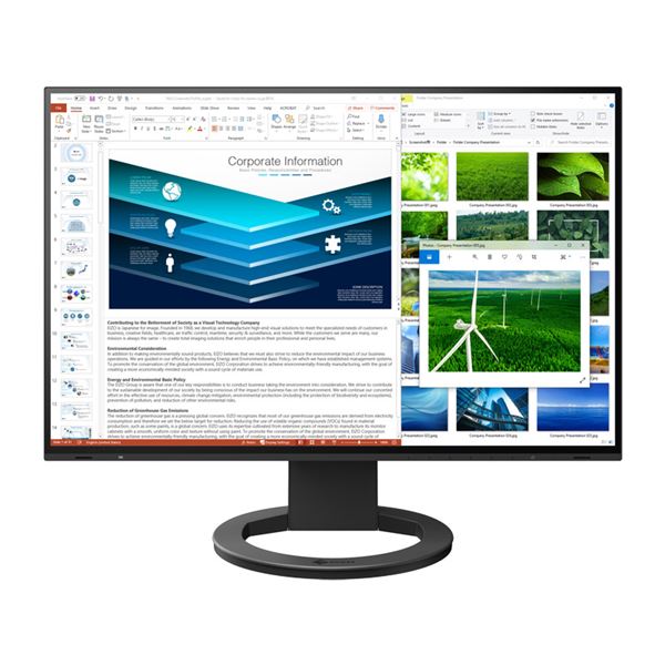 EIZO 液晶ディスプレイ 24.1型/1920×1200/HDMI、DisplayPort、USBType-C/ブラック/スピーカー:あり EV2485-BK 黒 送料無料